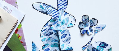 Osterdeko am Fenster Osterdeko am Fenster